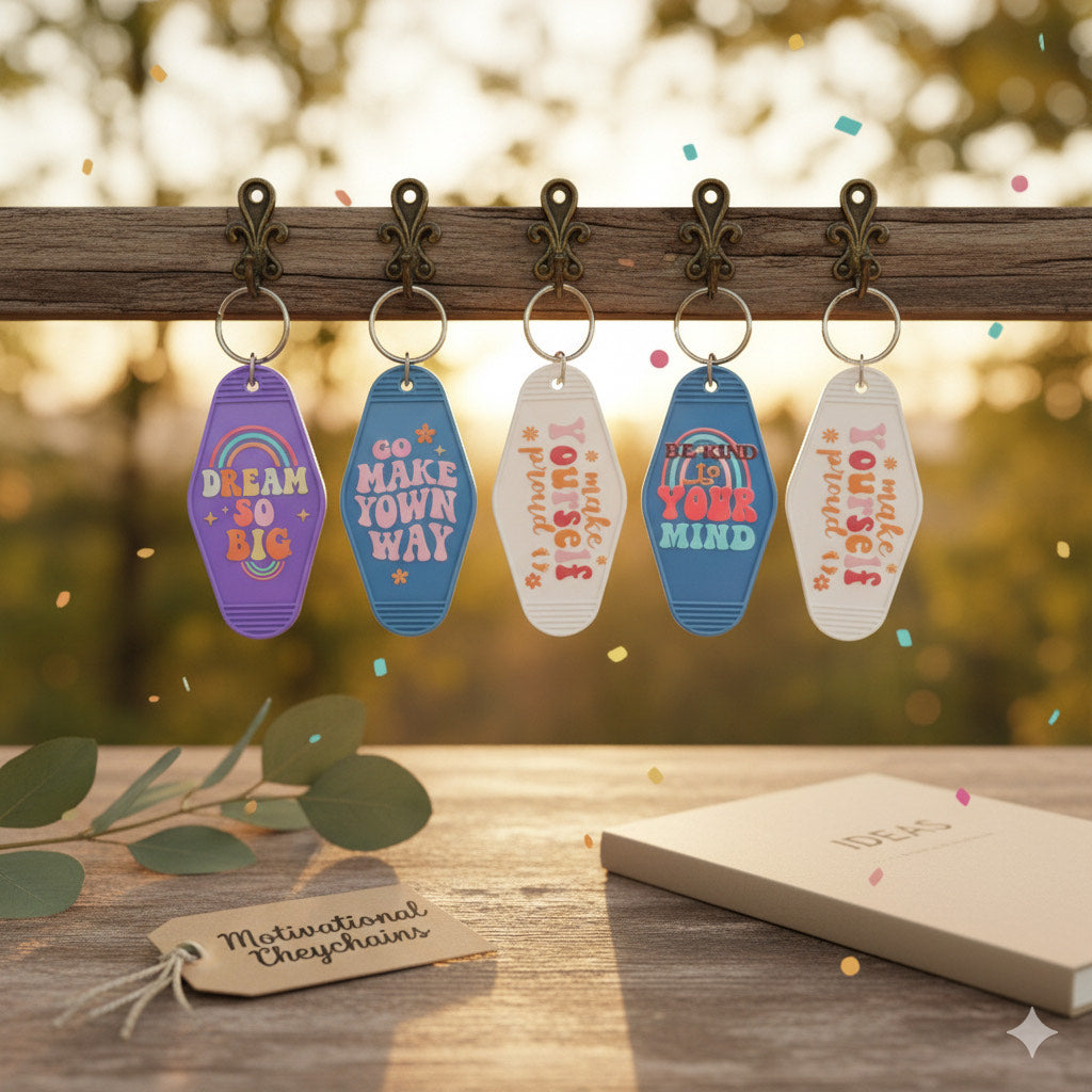 Motivational Keychains